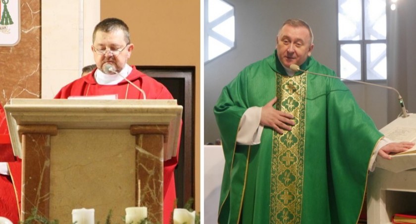 Ks. Krzysztof Kisielewicz i ks. Dariusz Kujawa FOT. DROHICZYNSKA.ORG
