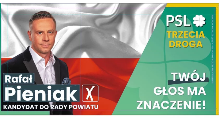 Szef PSL w powiecie sokołowskim jest trzeci na liście w mieście