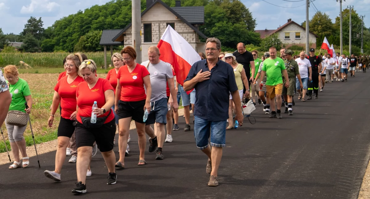Historia, Marsz Pieszy szlakiem Brygady Wileńskiej bitwy Sikorami - zdjęcie, fotografia