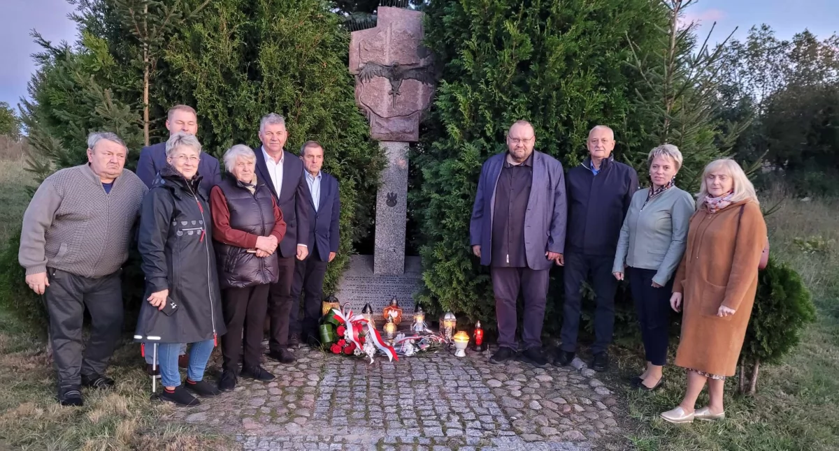 Historia, Patriotyczna uroczystość Borychowie Wyrozębach - zdjęcie, fotografia