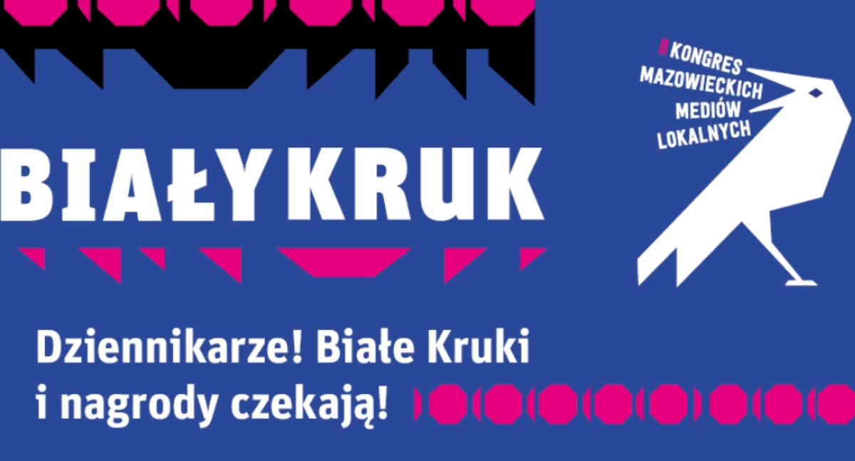 Sprawy urzędowe, „Biały Kruk” dziennikarzy mediów lokalnych ostatnie zgłoszenia! - zdjęcie, fotografia