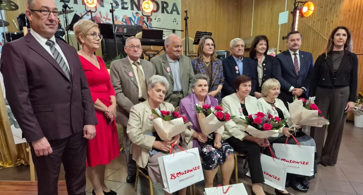 Gmina Sabnie świętowała Złote Gody i Dzień Seniora
