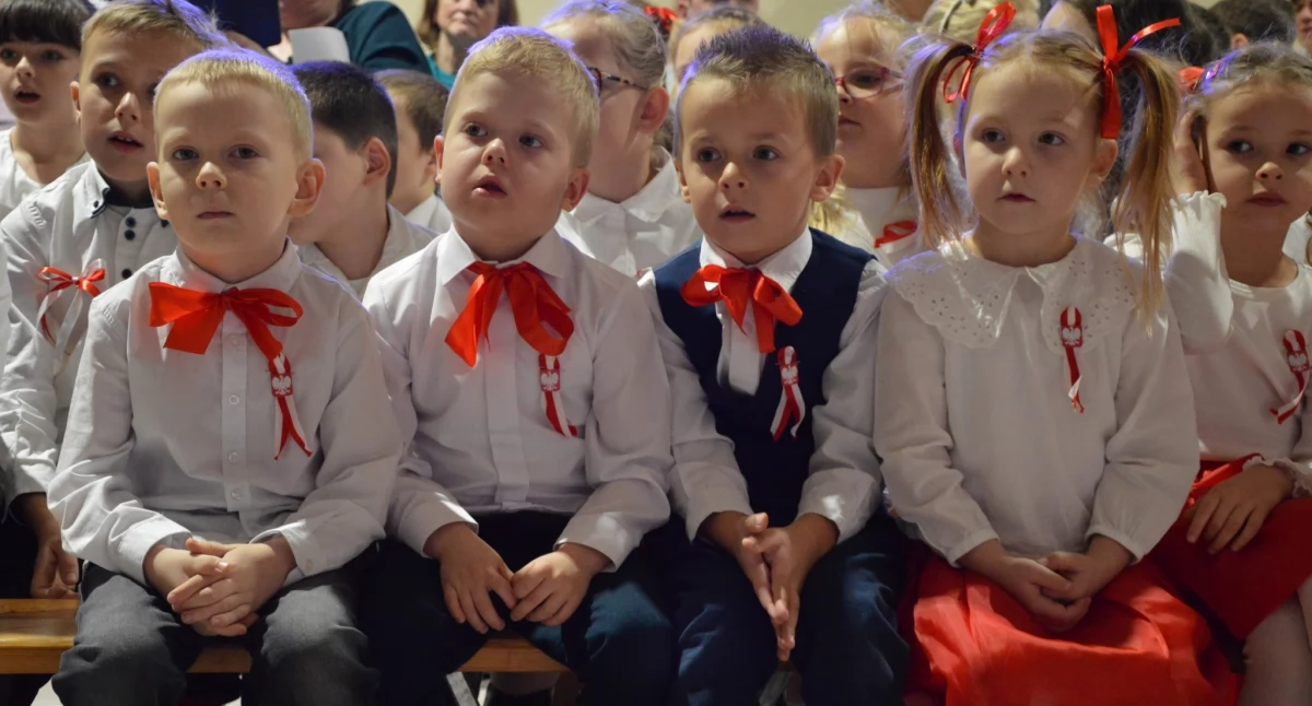 Święta i obchody, piękny patriotyczny wieczór Nowej - zdjęcie, fotografia