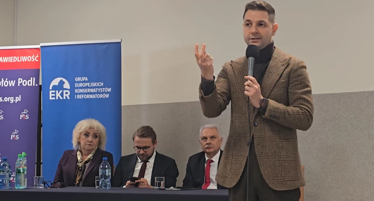 Patryk Jaki w Bielanach: Polsce grozi ogromne niebezpieczeństwo