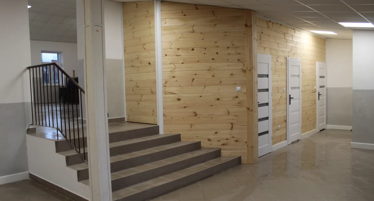 Tak teraz wygląda świetlica w Łuzkach