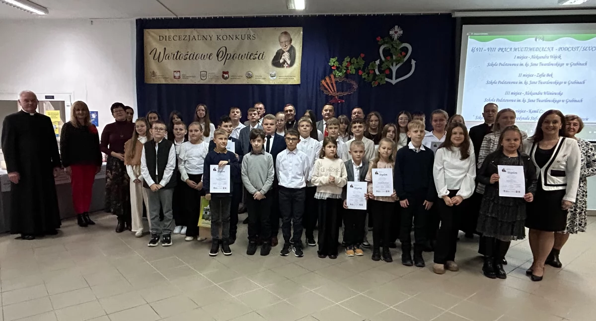 Edukacja, Kosowie Lackim podsumowano diecezjalny konkurs „Wartościowe Opowieści” - zdjęcie, fotografia