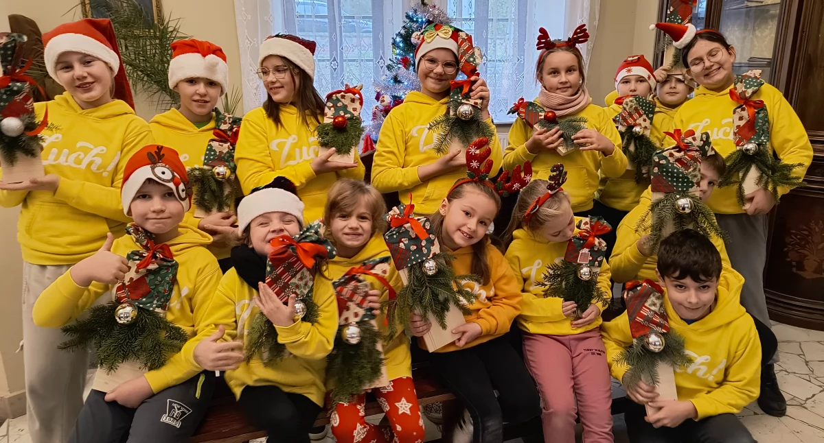 Atrakcje - Ciekawostki - Rekreacja, Łowcy Przygód poczuli świąteczne klimaty - zdjęcie, fotografia