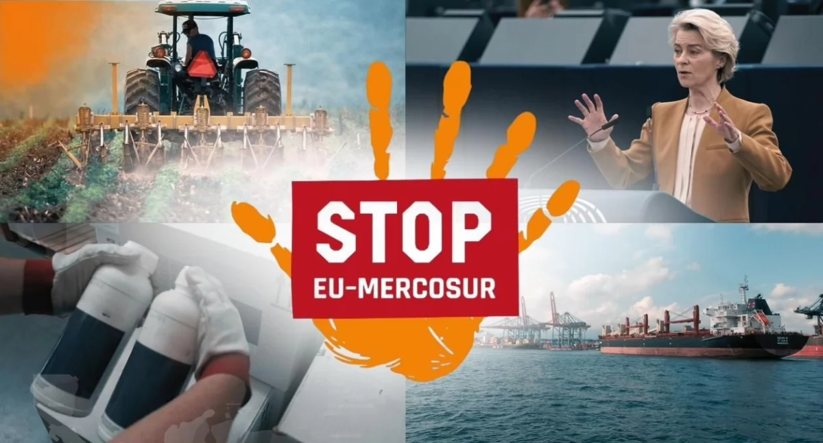 Interwencje i pomoc, Rolnicy będą protestować przeciwko umowie Mercosur - zdjęcie, fotografia