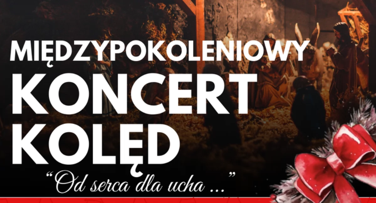 Imprezy, Zaproszenie Międzypokoleniowy Koncert Kolęd - zdjęcie, fotografia