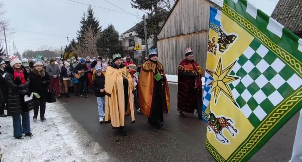Święta i obchody, Kosów Lacki Ksiądz senator burmistrz Trzej Królowie - zdjęcie, fotografia