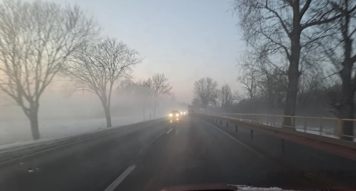 Kronika kryminalna, Kronika policyjna Zimowy weekend drogach powiatu sokołowskiego - zdjęcie, fotografia