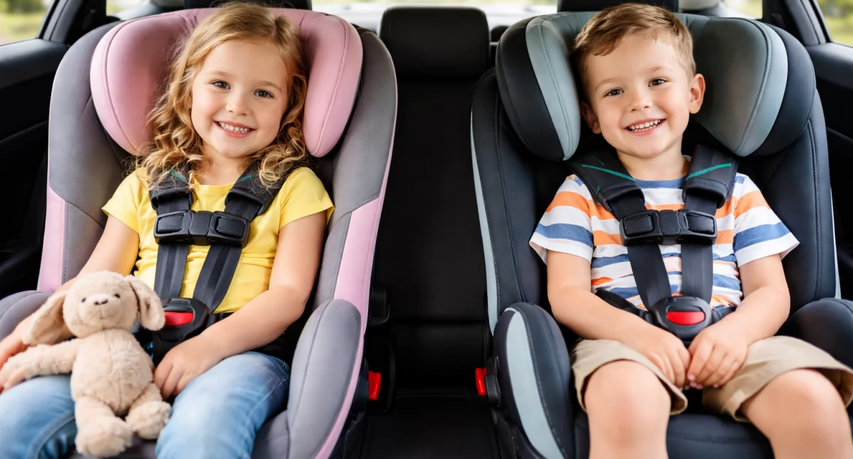 Bezpieczeństwo, Policjanci całej Europie skontrolują zapinanie pasów przewożenie dzieci fotelikach - zdjęcie, fotografia