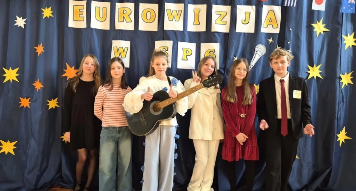 Edukacja, Młoda Eurowizja Sokołowie Muzyka języki wielkie emocje Szóstce - zdjęcie, fotografia