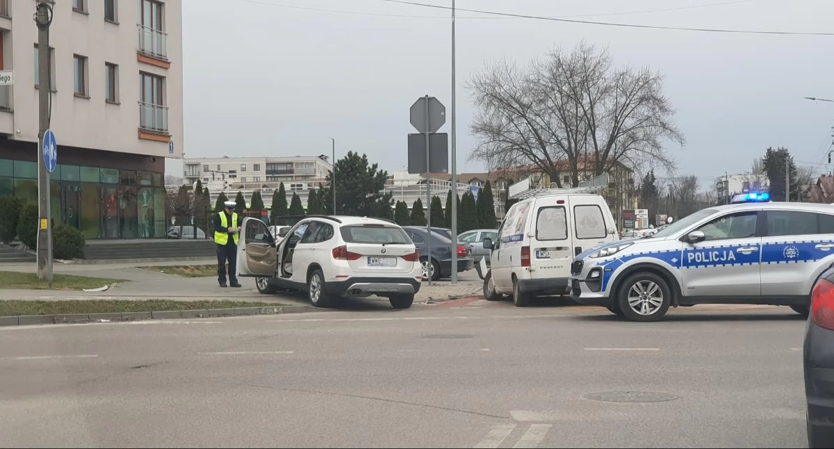 Wypadki drogowe, osoby trafiły szpitala zderzeniu Sokołowie Podlaskim - zdjęcie, fotografia