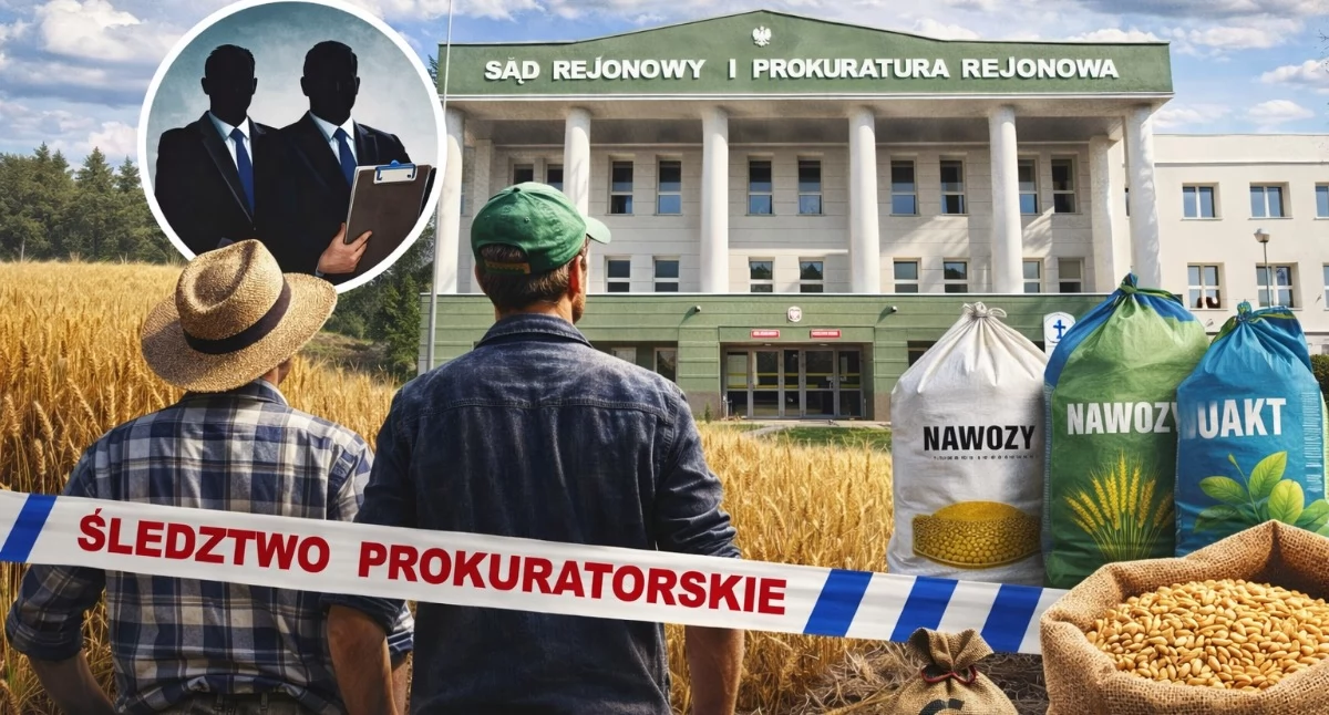 Kronika kryminalna, Firma oszukała rolników powiatu sokołowskiego milion złotych Zboże nawozy - zdjęcie, fotografia