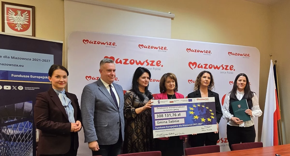 Inwestycje, Gmina Sabnie pozyskała unijne fundusze Będzie piękniej wokół zalewu Niewiadoma - zdjęcie, fotografia