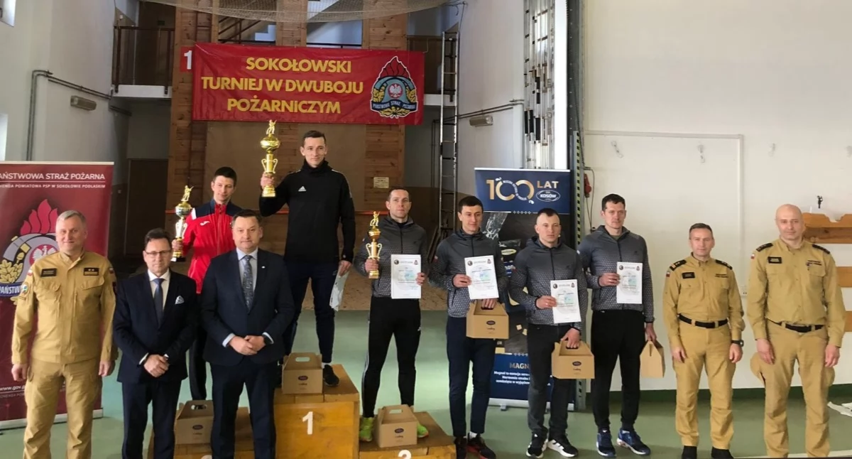 Straż pożarna, Strażacy całej Polski rywalizowali Sokołowie Podlaskim - zdjęcie, fotografia