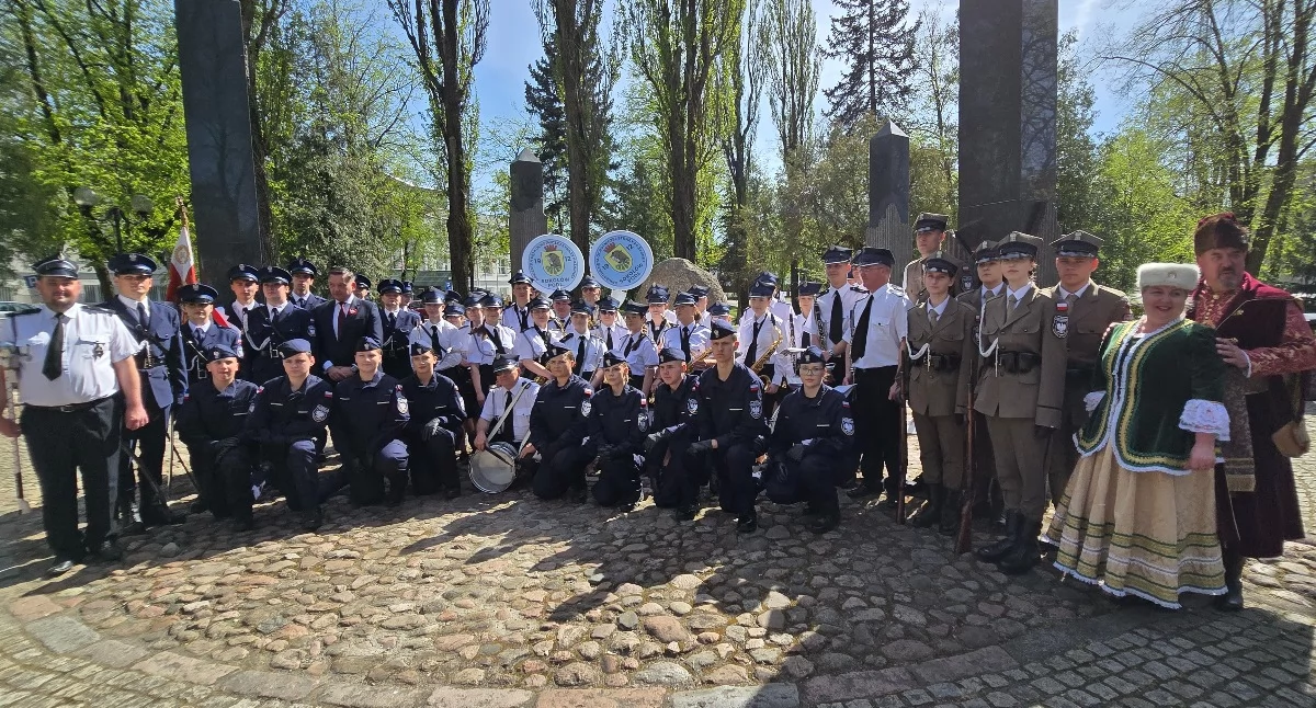Święta i obchody, Święto Sokołowie Podlaskim Królowej Polski zaufaniu państwa zmianie obecnej Konstytucji - zdjęcie, fotografia