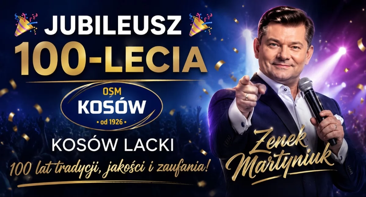 Imprezy, Kosów Lacki świętuje lecie Zenek Martyniuk będzie gwiazdą jubileuszu - zdjęcie, fotografia
