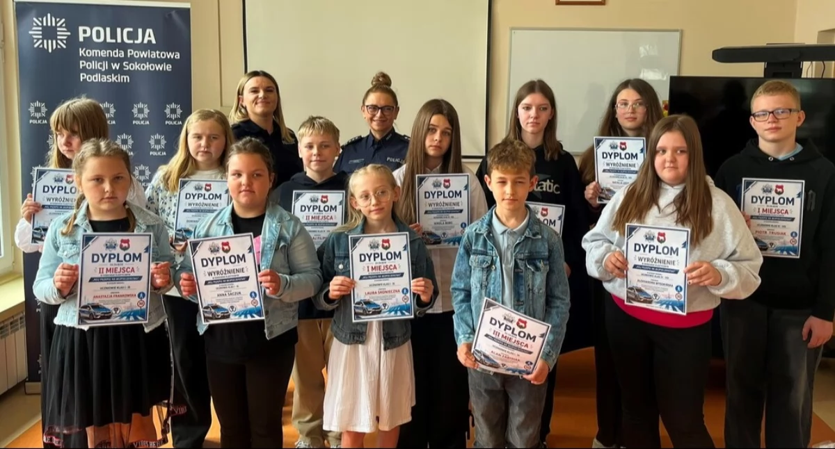 Bezpieczeństwo, Znamy laureatów policyjnego konkursu promującego bezpieczeństwo - zdjęcie, fotografia