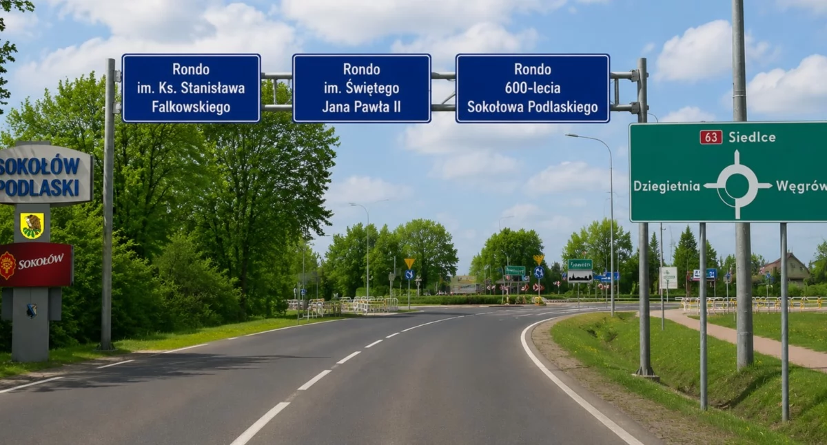 Sprawy urzędowe, propozycje nazwy nowego ronda ulicy Siedleckiej Zdecyduje Gminy Sokołów Podlaski - zdjęcie, fotografia