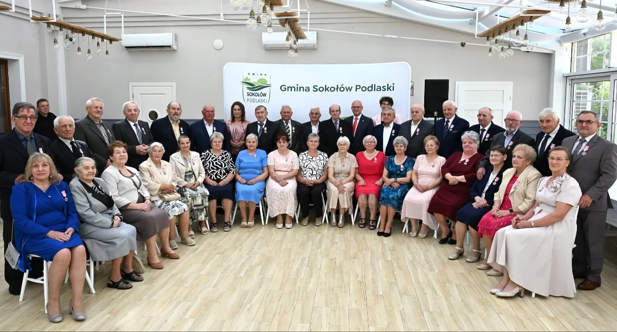 Święta i obchody, Pięćdziesiąt razem Złote gminie Sokołów Podlaski - zdjęcie, fotografia