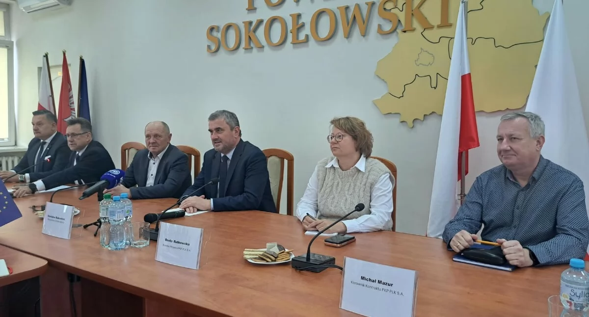 Inwestycje, Pierwsze pociągi Sokołowa pojadą połowie przyszłego roku! - zdjęcie, fotografia