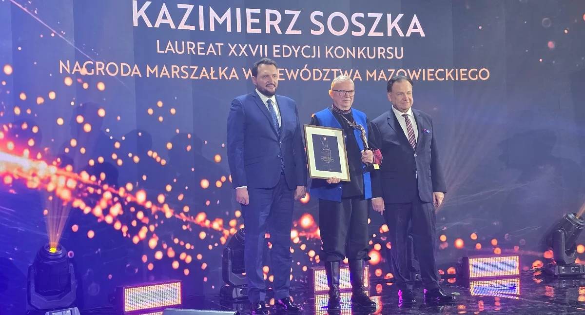 Ludzie, Kazimierz Soszka laureatem Nagrody Marszałka Województwa Mazowieckiego! - zdjęcie, fotografia