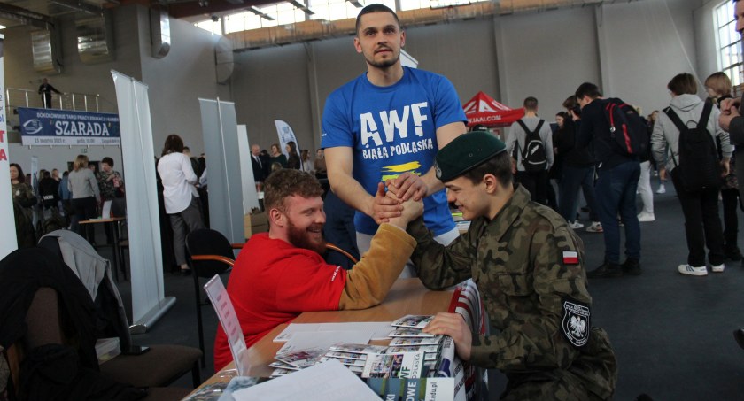 Studenci AWF promowali swoją uczelnię w ciekawy sposób