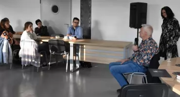Pojedynek Achai i Viriona. Andrzej Ziemiański spotkał się z czytelnikami.