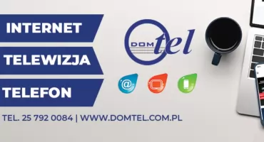 Sieć światłowodowa w powiecie sokołowskim rośnie w oczach. Dzięki DOMTEL coraz więcej mieszkańców z dostępem do szybkiego internetu
