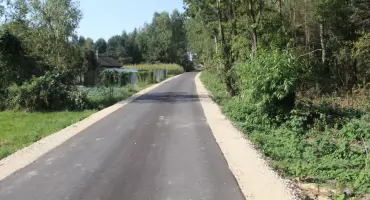Gmina Jabłonna Lacka zakończyła kolejną inwestycję drogową