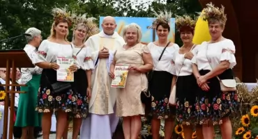 Wieniec ze Sterdyni zwyciężył w konkursie podczas Dożynek Diecezji Drohiczyńskiej