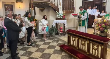 Parafianie z Zembrowa pożegnali ks. Piotra Arbaszewskiego