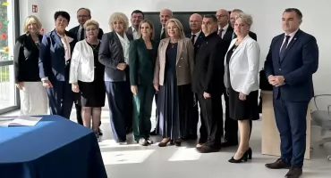 Wójt gminy Repki na otwarciu nowej szkoły i spotkaniu z Pierwszą Damą