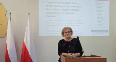 Pani doktor w szpitalu leczyć nie będzie, ale obejmie inną funkcję...