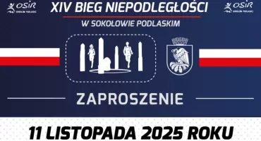 Zapraszamy na XIV Bieg Niepodległości w Sokołowie Podlaskim