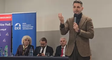 Patryk Jaki w Bielanach: Polsce grozi ogromne niebezpieczeństwo