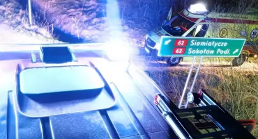 Tragedia w gminie Repki! 89-latek zginął w pożarze, 60-latek w szpitalu