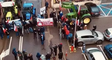 Rolnicy z regionu protestowali w Siedlcach