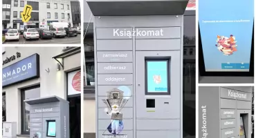 Przy ulicy Andersa w Sokołowie stanął książkomat!