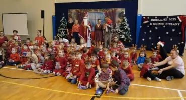 Gmina Bielany zadbała o świąteczny klimat dla najmłodszych mieszkańców