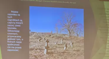 Echa naszych publikacji. Dr Leon Popek o cmentarzu w Szumsku.