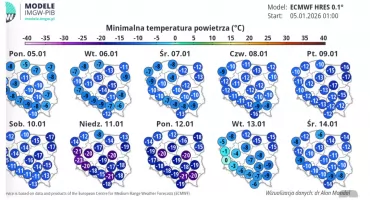 Synoptycy przewidują srogą zimę. Blisko -30 w niedzielę w Sokołowie Podlaskim?