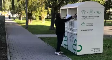 W mieście Sokołów Podlaski pojawią się pojemniki na używaną odzież