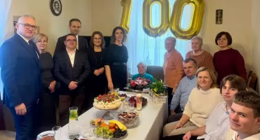 Pani Czesława świętowała niezwykłe urodziny