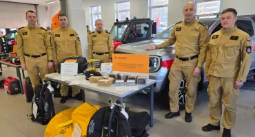 Sokołowscy strażacy dostali nowy sprzęt i wyposażenie