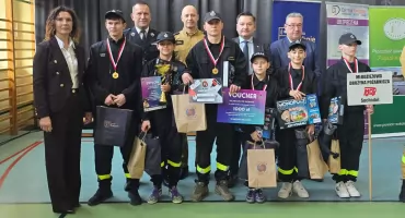 28 Młodzieżowych Drużyn Pożarniczych rywalizowało w Sabniach. Kto był najlepszy?