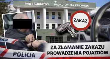 Mieszkaniec sąsiedniego powiatu błyskawicznie usłyszał wyrok skazujący...