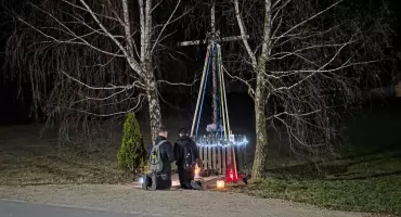 351 osób wyruszyło z Sokołowa na Nocną Drogę Krzyżową